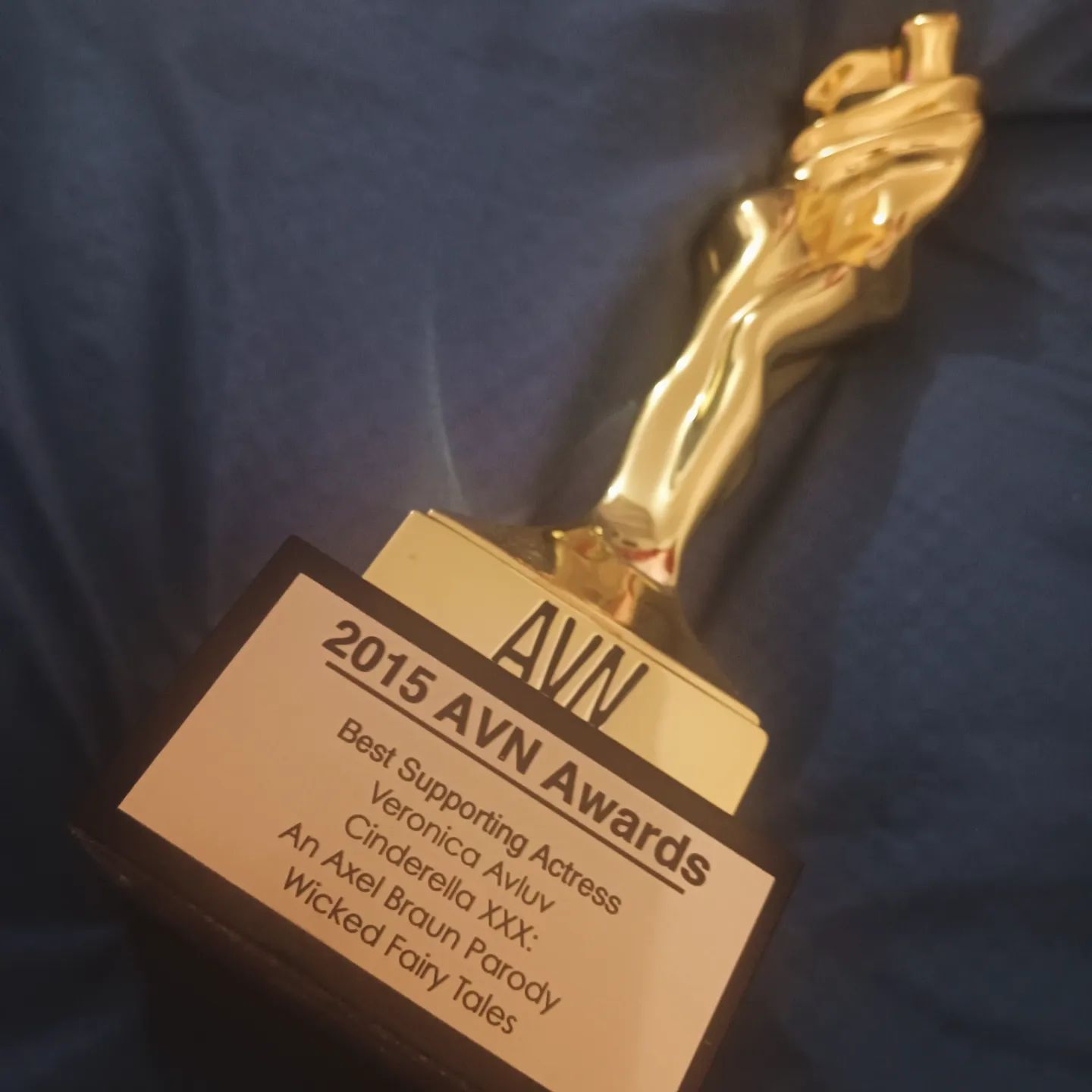 When I won this Award for Best Supporting Actress in 2015 at AVN I was shocked and quite unprepared to be honest. I had mixed feelings at the time as I had worked so hard in other ways to be a boundary pusher, to prove my age didn't predispose me to being a MILF. I was a very hardcore performer, doing things some girls much younger weren't even capable of doing. Now looking back, I'm so grateful this is the award I won. I studied and rehearsed with my dear friend Billy Morano ceaselessly to have this evil character down pat, not just the endless pages of lines. I see this award now as a symbol, not of what I was, but who I will become when I set my mind, heart and body to my goals. Those years were hard on me as I had lost my dear husband Hans in 2013, I look back and wonder how I pushed through. This award is a reminder that the human spirit is indomitable, I can, and will rise to new heights. I appreciate all of you who have stuck with me through the years. Without you, and without this spirit of fire inside me, I would not be here to tell this tale. Love you all. 🙏❣️🔥♐💯