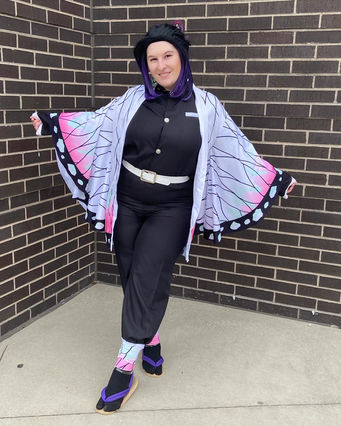 Spread your wings and fly 🦋✨
Thanks to @a_s_h_d_a_w_n for taking that cute pics at @mississippianimefestival a couple weeks ago. It was such a great time and I got to meet @withakinsta in my Shinobu cosplay which was just the greatest experience. She is genuinely one of the nicest people I’ve ever met 🖤
.
.
#cosplay #cosplaygirl #cosplaying #cosplayphoto #cosplayer #cosplayerofinstagram #demonslayer #demonslayerkimetsunoyaiba #kny #demonslayercosplay #shinobu #shinobukochou