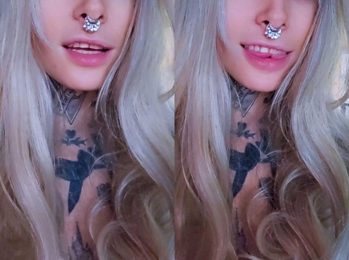 Do you like blondes? 🖤
#trans #transgirls #transgender #mtf #maletofemale  #girlswithtattoos #tattoos #alternative #altgirl #viral #trend #reels #explorepage #boytogirl #inkedgirls #facetattoo #emo #egirl #metalhead #metalgirl #tattooedgirls #blonde #blondehair #barbie