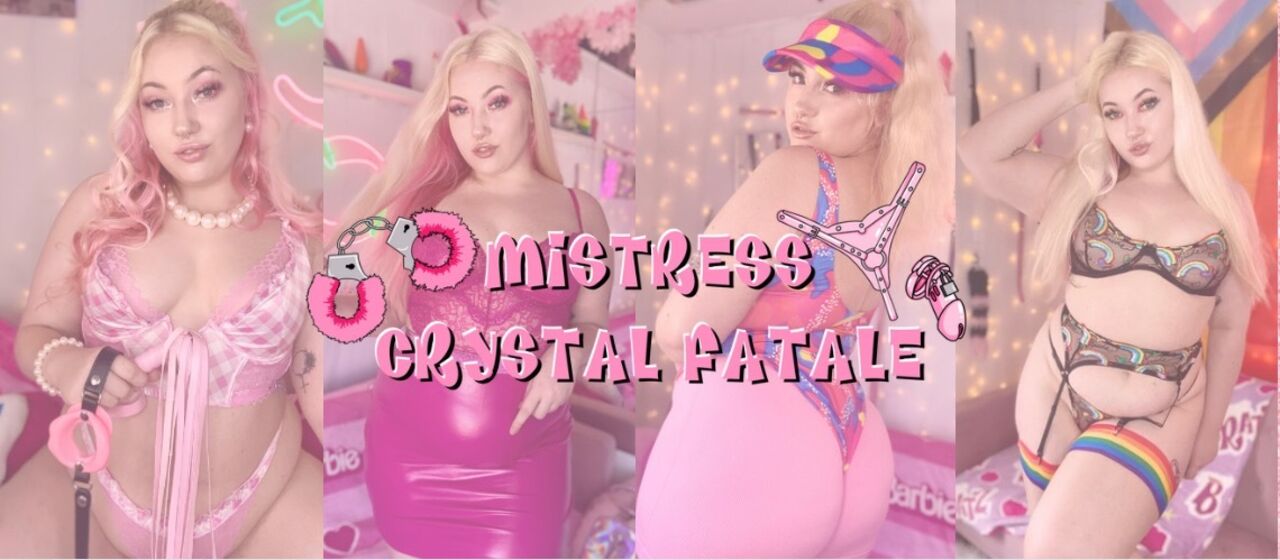 See Mistress Crystal Fatale✨ profile
