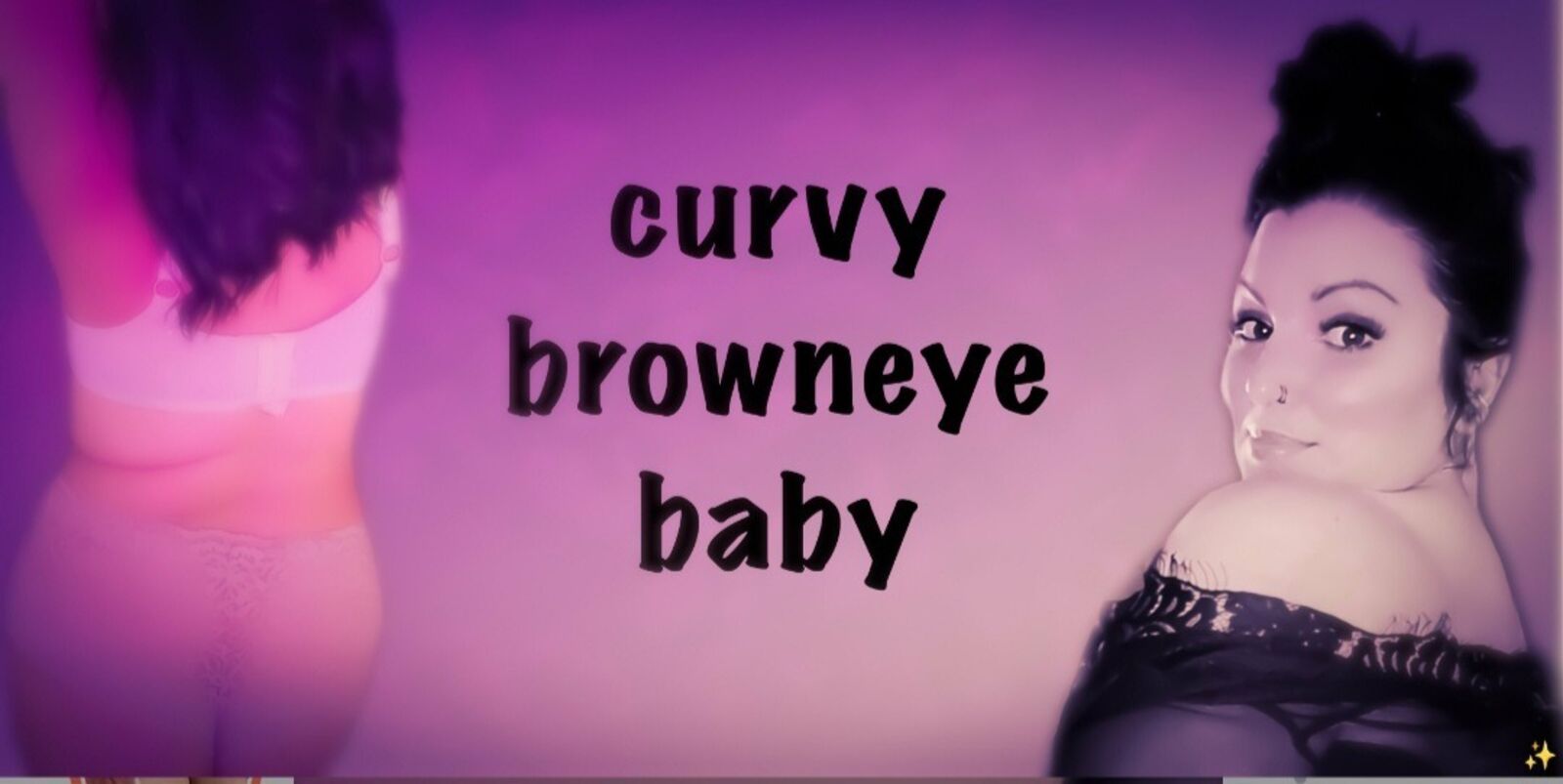 See Curvy browneye baby profile