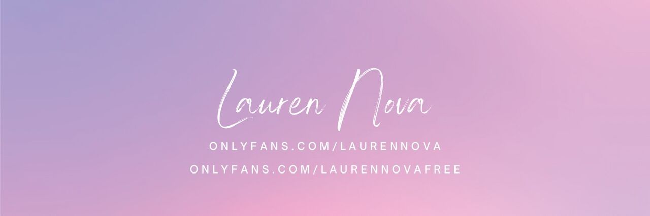 See Laurennovas Free Onlyfans Page profile